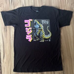 Godzilla Black Graphic T-Shirt